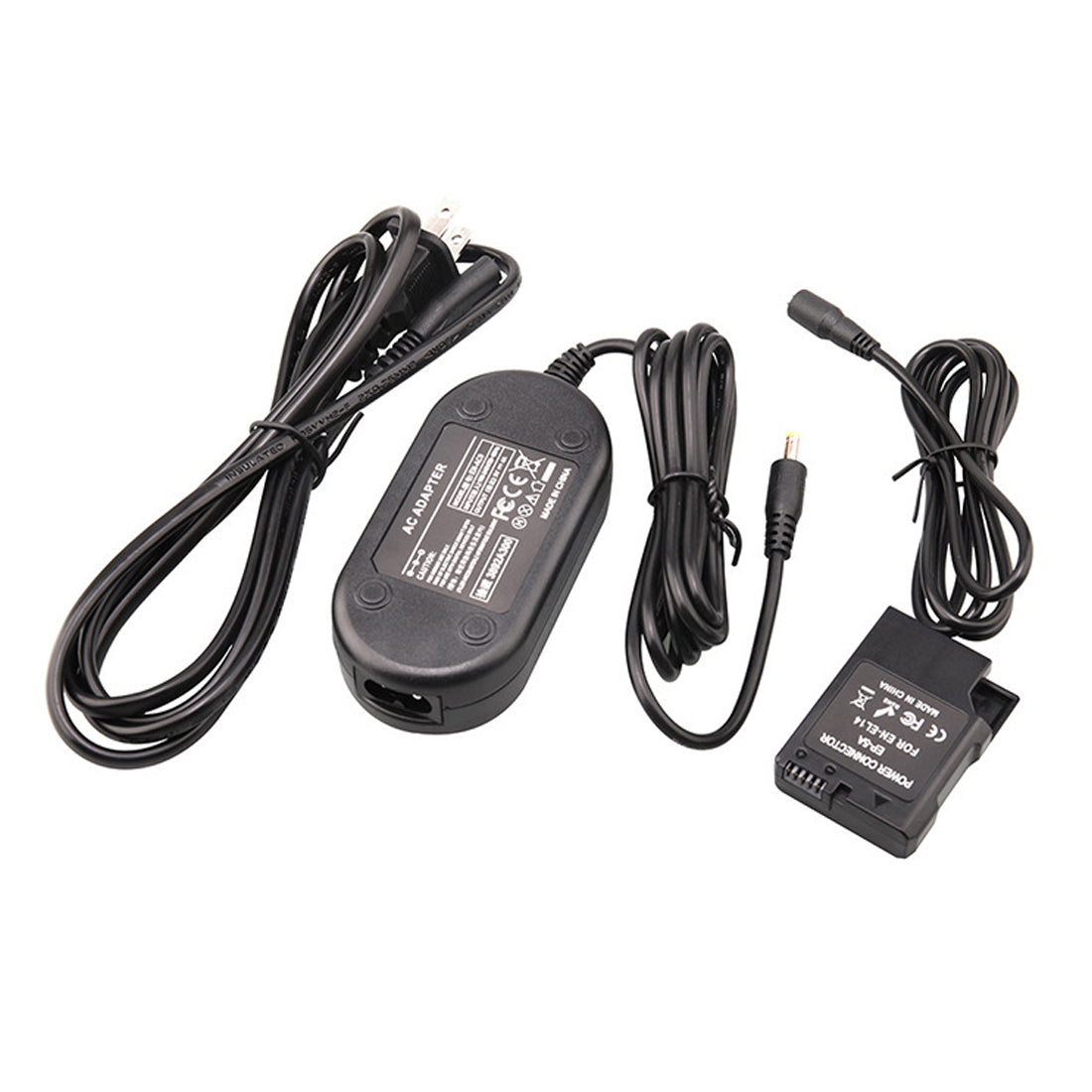 EN-EL14a Dummy Battery AC Power Adapter Kit for Nikon D5600 D3500 D7700 camera dummy battery TOPCINE