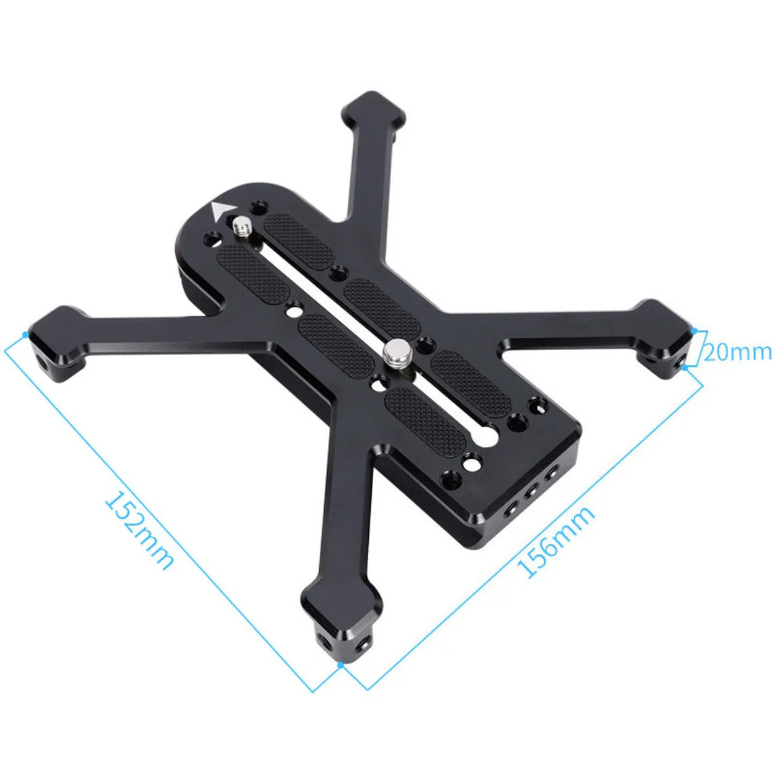 Camera Stabilizing Plate for Manfrotto Quick Release Plate with 4 Claw Topcine Official Store