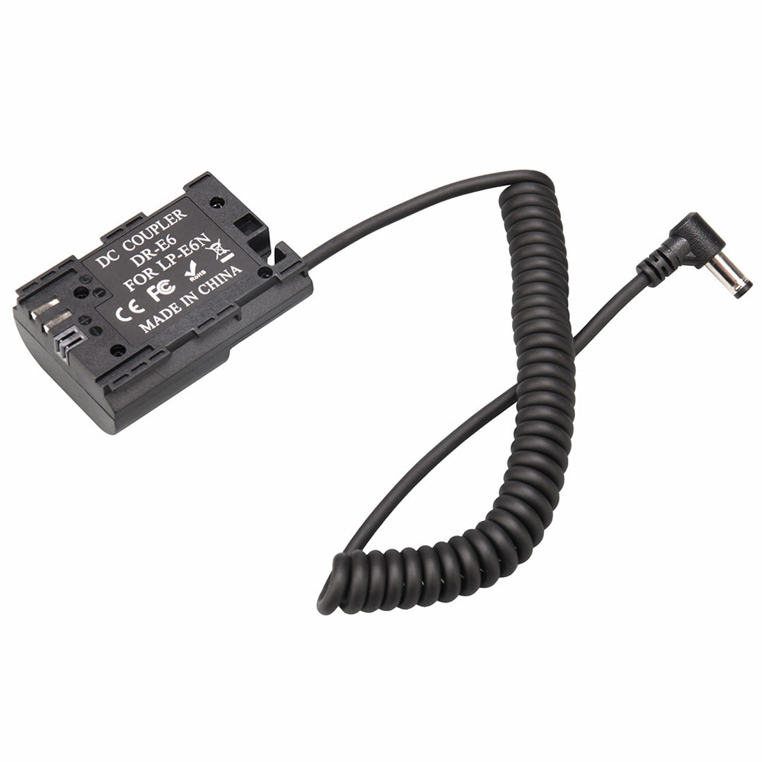 Topcine D-Tap Power Supply Cable LP-E6 Dummy Battery Compatible with Canon EOS 5DMark II 5DMark III 5DMark IV 6D 60D 6DMark II 7DMark II 70D 80D 90D 5DSR EOS R R5 R6 Cameras camera dummy battery TOPCINE