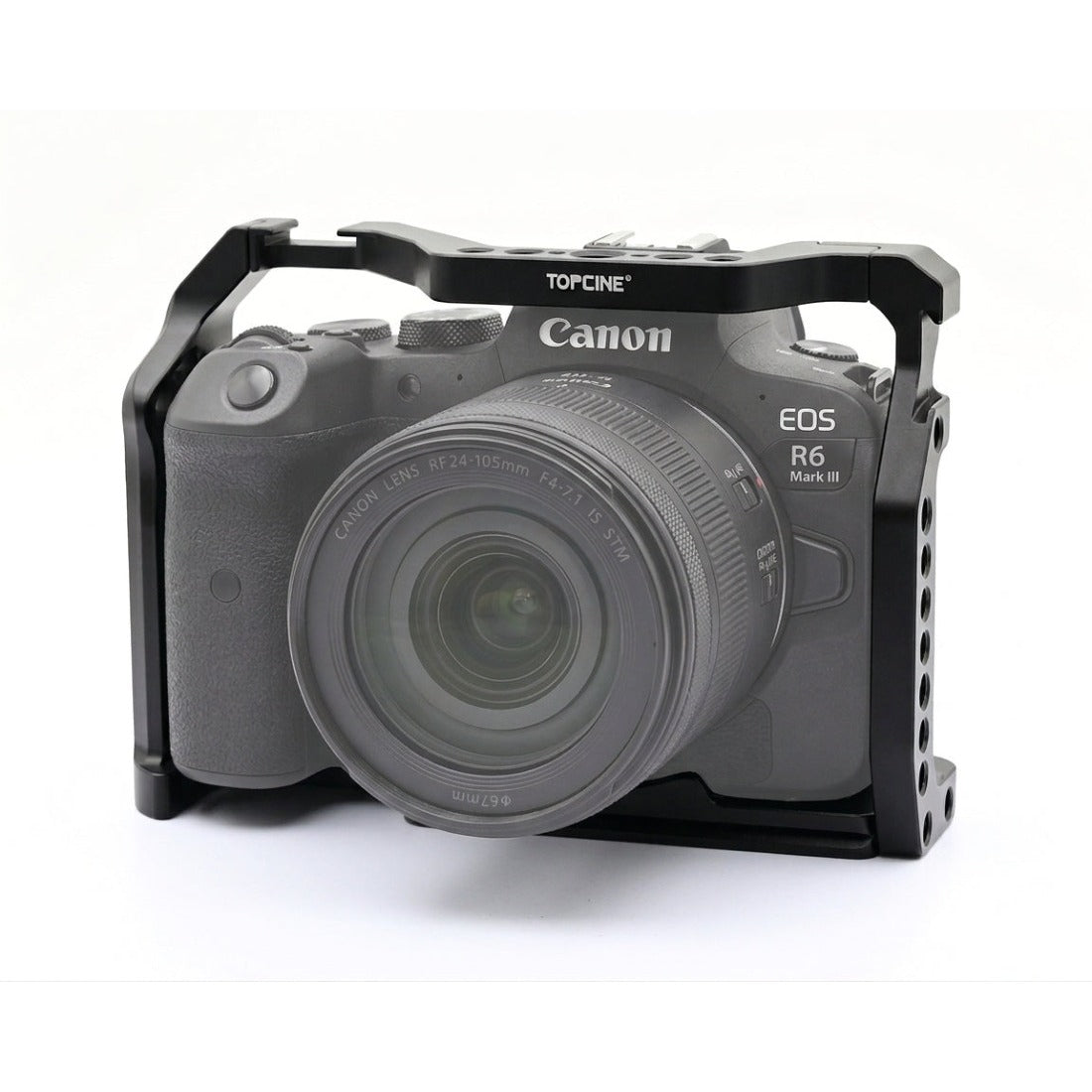 R63 Camera Cage for Canon EOS R6III R5 R5C R6 R6II with Arca Swiss Base camera cage TOPCINE
