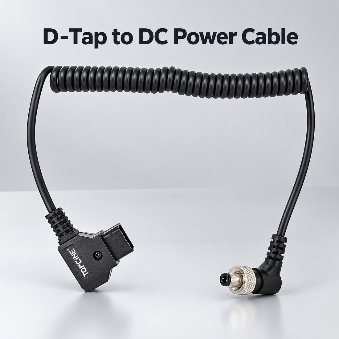 D-Tap to Locking DC 5.5×2.5mm Power Cable for Camera & V-Mount Battery camera cable TOPCINE