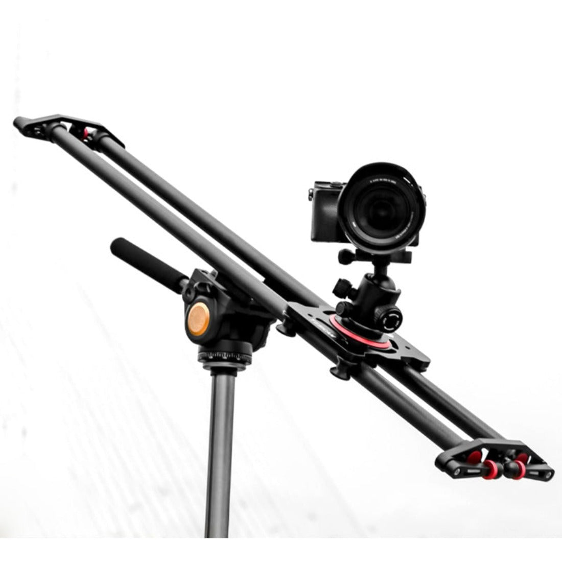 Carbon Fiber Motorized Camera Slider Dolly 60cm/80cm for Video TOPCINE