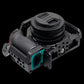 Topcine Z50 Camera Cage for Nikon Z50 Camera with 3/8“ Arri Locating and Cold Shoe Mount Extension for Microphone/ Light camera cage TOPCINE