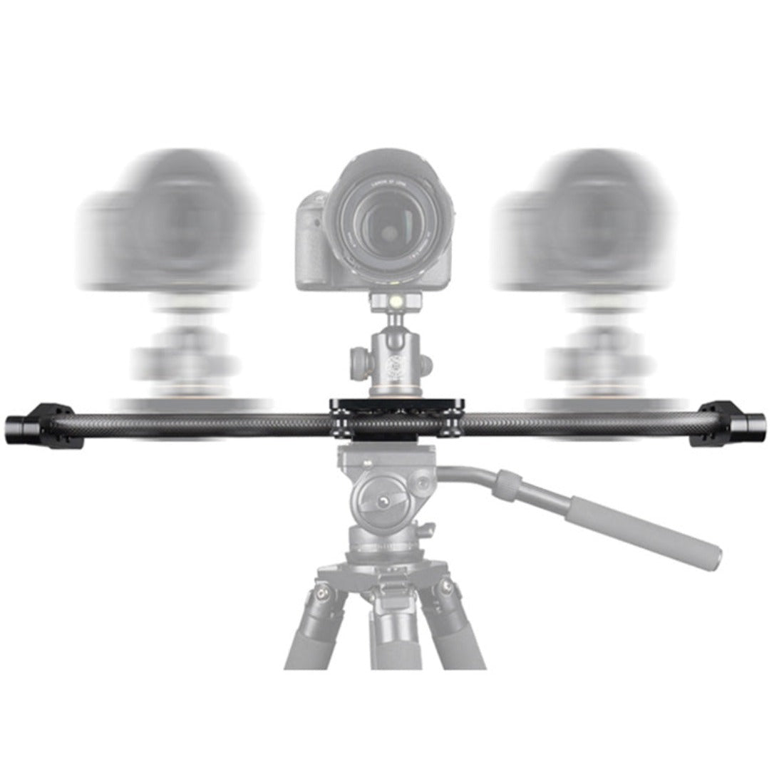 Carbon Fiber Motorized Camera Slider Dolly 60cm/80cm for Video TOPCINE