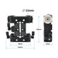 10" Dovetail Plate and QR Baseplate With Double 15mm Rod Adapter & ARRI Rosette Connections For DSLR Camera Tripod Head