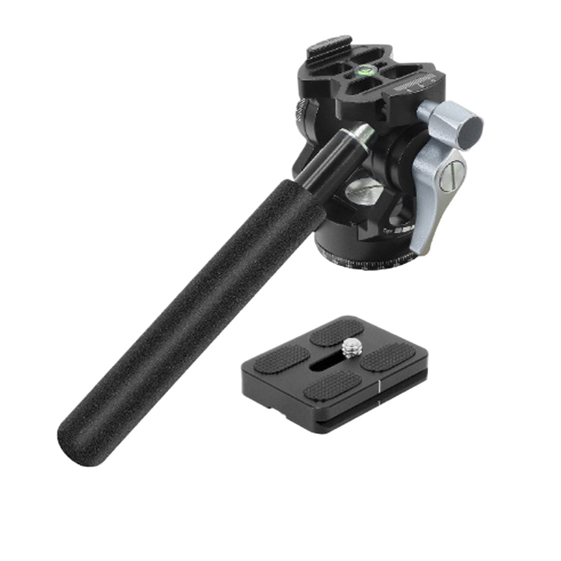 Pan & Tilt Tripod Fluid Head with Arca-Swiss Quick Release Plate TOPCINE