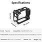 Protective Frame Expansion ABS Cage Case Action Housing Shell for Insta360 Ace/Ace Pro