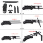 Professional Shoulder Rig Support Kit for Most DSLR Video Cameras Handheld Shoulder Mount Support Video Camera Anti-shake Stabilizer Kit for Vlogging Filmmaking Social Media Content Creation Outdoor Shooting