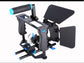 Camera Shoulder Support Rig Kit with Cage & Matte Box for Dslr Video Camcorder camera shoulder rig set TOPCINE