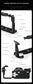 FX2 Camera Cage Compatible for Sony FX2 Digital Cinema Camera Accessory with NATO Slider Buit-in Arca Bottom Plate Two Point Locking Cold Shoe Multiple 1/4" 3/8" Threaded Holes for Quick Switch