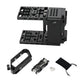 Universal Camera Expansion Module with Height Adjustable,  Integrated V-mount Battery Plate,  Four D-Tap Output Ports, Cold Shoe and 1/4 3/8" Threaded Holes for FX3/FX30/ZV-E1/A7M4/A7S3/S5M2/S5M2X/R5C and More