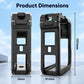 Protective Cage Fit for DJI OSMO 360/360II Action Camera PC Plastic Magnetic Quick Release Action Camera Housing Shell Frame Case