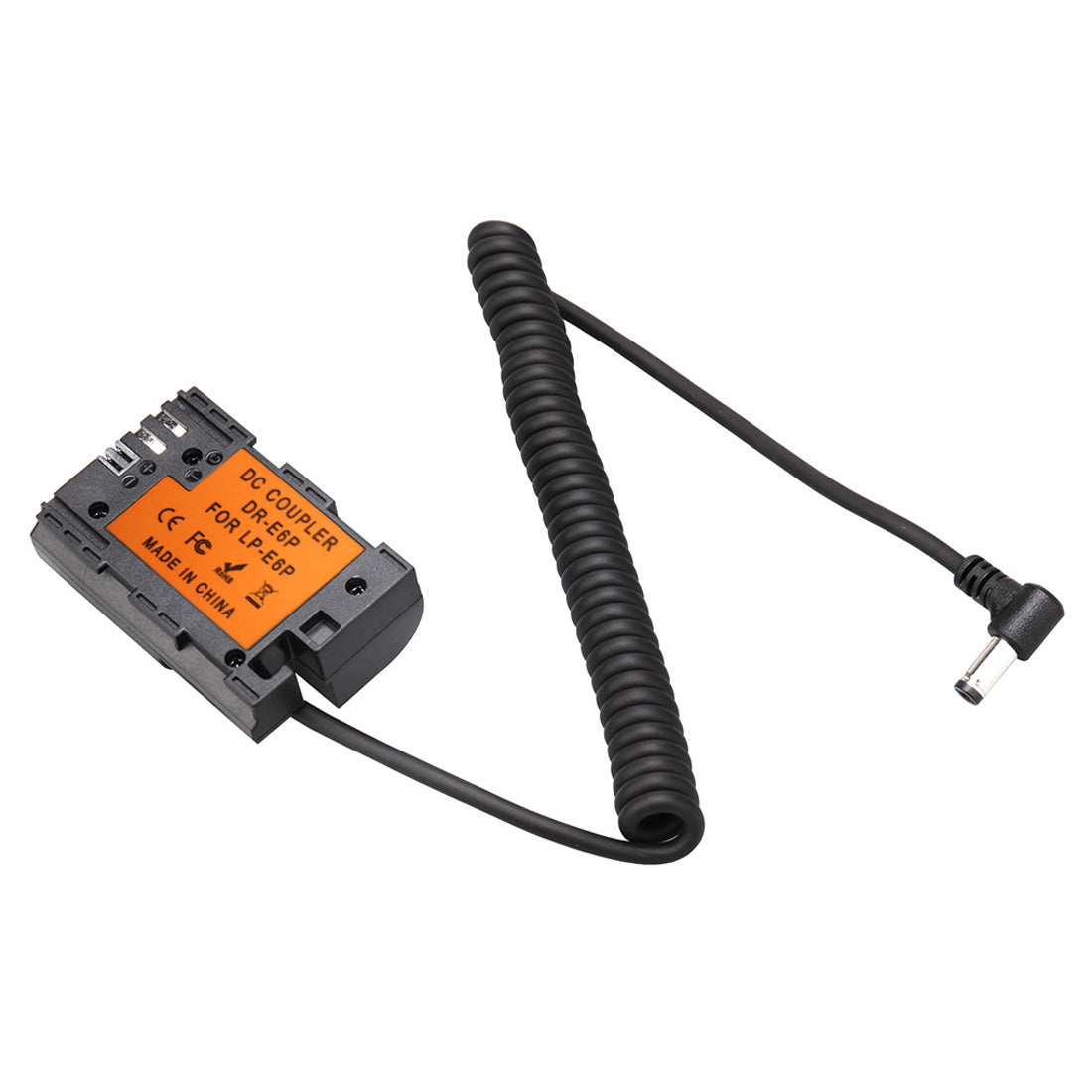 Topcine D-Tap Power Supply Cable LP-E6 Dummy Battery Compatible with Canon EOS 5DMark II 5DMark III 5DMark IV 6D 60D 6DMark II 7DMark II 70D 80D 90D 5DSR EOS R R5 R6 Cameras camera dummy battery TOPCINE
