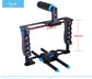 Camera Shoulder Support Rig Kit with Cage & Matte Box for Dslr Video Camcorder camera shoulder rig set TOPCINE