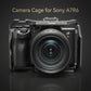 A7R6 Camera Cage for Sony Alpha 7R VI Camera with Arca Base NATO Chute camera cage TOPCINE