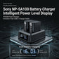 Dual Slot PD 50W Fast Battery Charger for Sony A7RVI FX5 Sony NP-SA100 camera battery charger Topcine Official Store