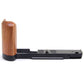 Wooden L Grip Camera Cage for Nikon ZFC Camera with Cold Shoe Mount camera L plate TOPCINE