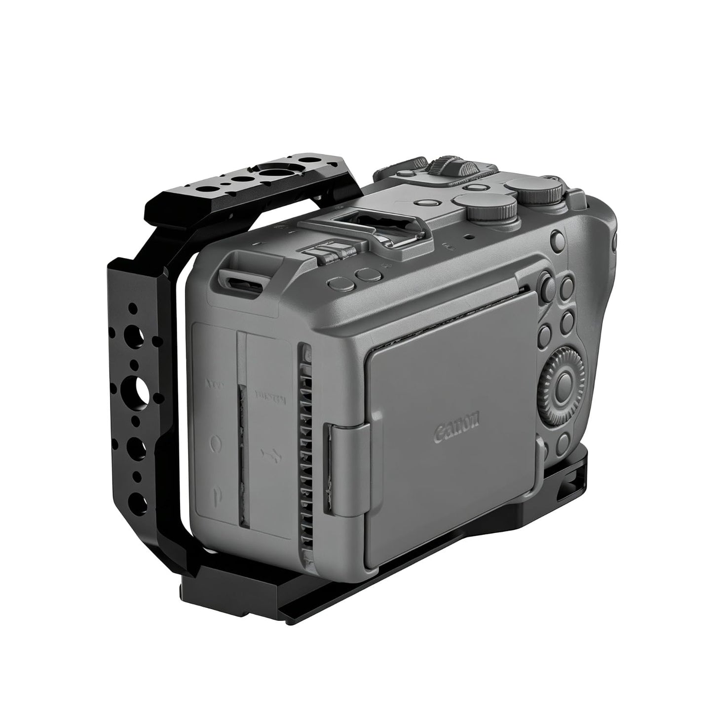 Camera Cage for EOS R6V with NATO Chute Arca Base Cold Shoe camera cage Topcine Official Store