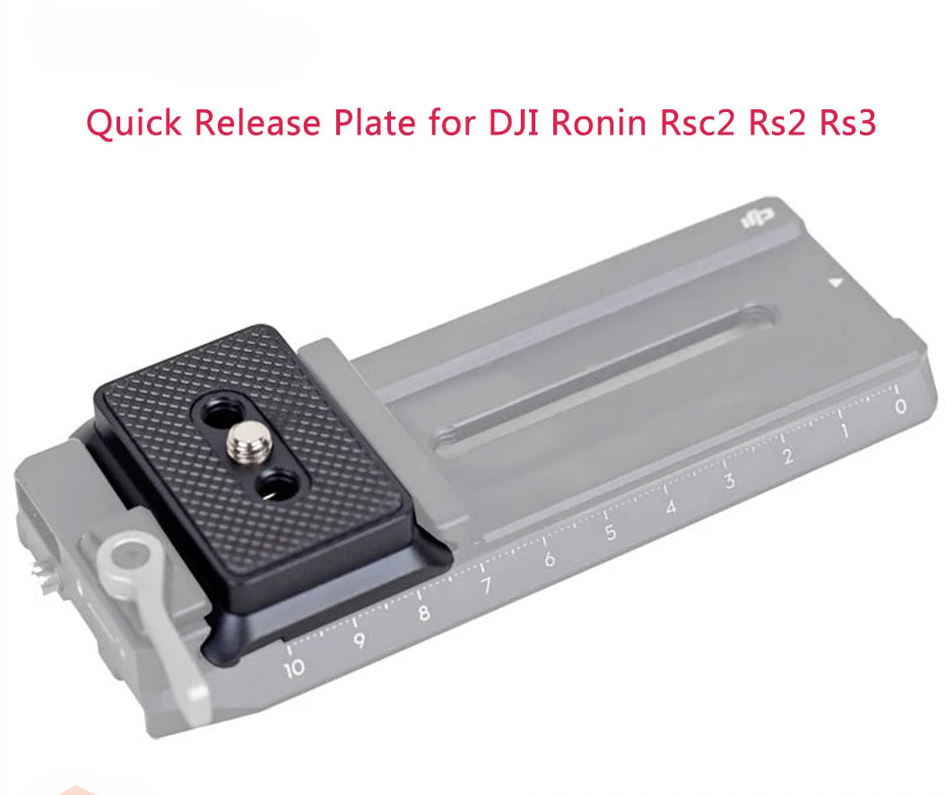 Quick Release Plate for DJI RSC2 RS2 RS3 RS4Pro quick release plate TOPCINE