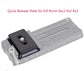 Quick Release Plate for DJI RSC2 RS2 RS3 RS4Pro quick release plate TOPCINE