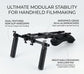 Professional Shoulder Rig Support Kit for Most DSLR Video Cameras Handheld Shoulder Mount Support Video Camera Anti-shake Stabilizer Kit for Vlogging Filmmaking Social Media Content Creation Outdoor Shooting