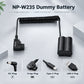 D-Tap to NP-W235 Dummy Battery for Fujifilm X-T4 X-T5 XH2S camera dummy battery TOPCINE