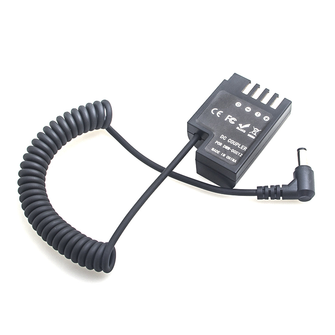D-Tap to DMW-BLF19 Dummy Battery Adapter Cable For Panasonic DMC GH3 GH4 GH5 GH5S GH6 Cameras dummy battery TOPCINE DC Plug
