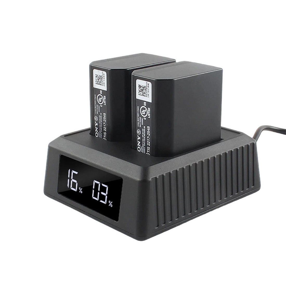 Dual Slot PD 50W Fast Battery Charger for Sony A7RVI FX5 Sony NP-SA100 camera battery charger Topcine Official Store
