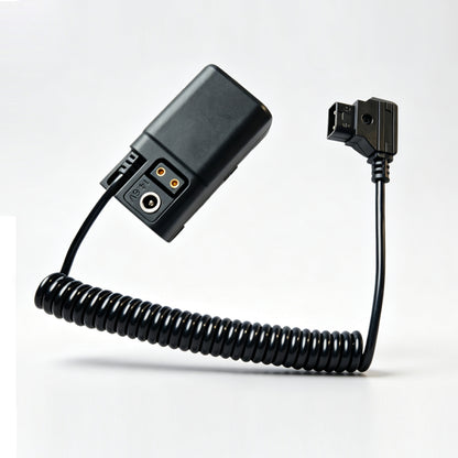 Topcine NP-F550 Dummy Battery to D-Tap Power Adapter | Continuous External Camera Power