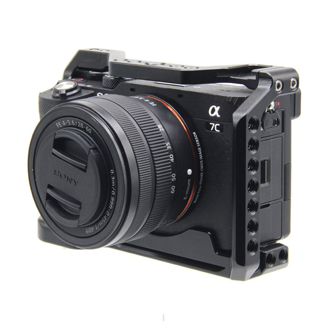 A7C Camera Cage for Sony A7C SLR Camera Cage Sonya7C Metal Cage Photography Expansion Tripod Bracket Accessories