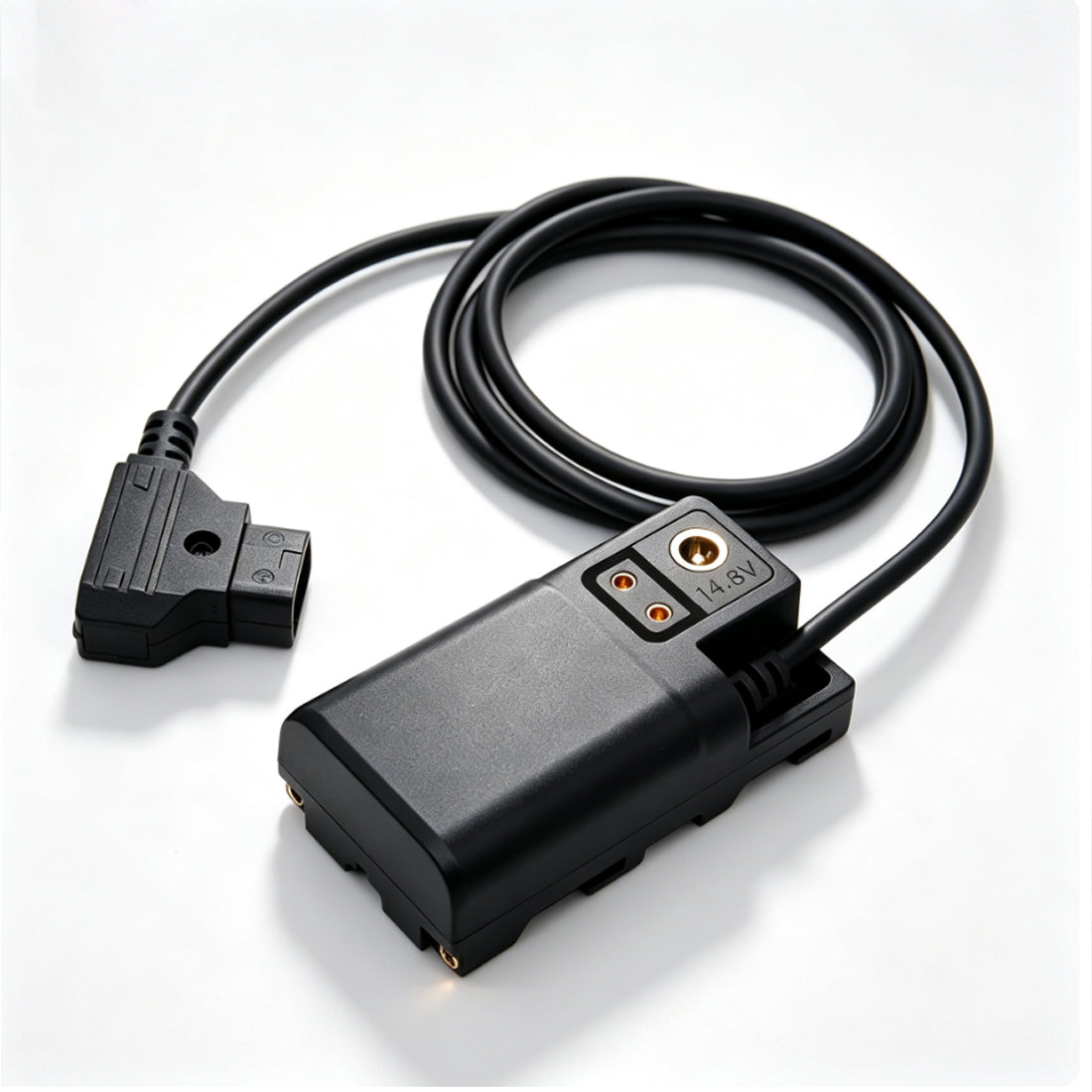 Topcine NP-F550 Dummy Battery to D-Tap Power Adapter | Continuous External Camera Power