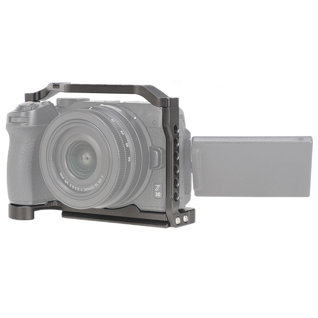 Nikon Z30 Camera Cage with Arca-Swiss Base & Cold Shoe Mount camera cage TOPCINE