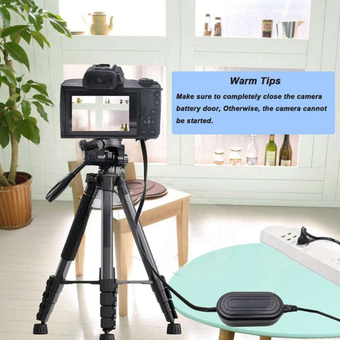 LP-E12 Dummy Battery AC Power Adapter Kit for Canon EOS M50 M200 camera dummy battery TOPCINE