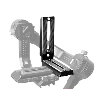 DJI RS2 RS3 Quick Release L Plate for Vertical & Horizontal Shooting camera plate TOPCINE Black