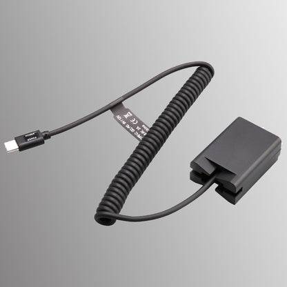 EN-EL25 Dummy Battery EP-5G DC Coupler for Nikon ZFC/Z30/Z50 Cameras camera dummy battery TOPCINE USB-C Plug