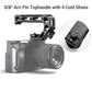 XT4 Camera Cage,Premium Closed Security Cage for Fujifilm XT4 Camera camera cage TOPCINE 4 Cold Shoe 3/8 TopHandle