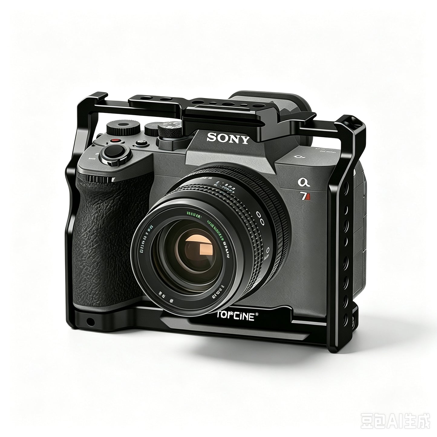 Sony A7 Camera Cage for A7RIII A7RII A7II A7III A7IV with NATO Rail camera cage Topcine Official Store sony a73 a72 a74 cage