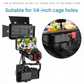 Universal Mini Quick Release Plate for Monitor, LED Light, Phone Holder & Camera Cage