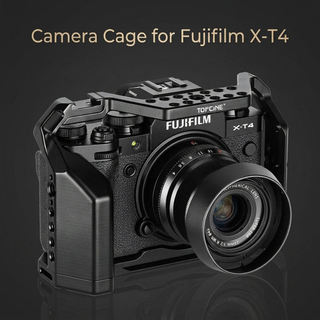 XT4 Camera Cage,Premium Closed Security Cage for Fujifilm XT4 Camera camera cage TOPCINE