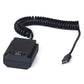 D-Tap to NP-FZ100 Dummy Battery Coiled Power Cable Cord Adapter Compatible for Sony Alpha 1 Alpha A7III A7R III A9 A7R IV Alpha 9 II A9R A9S A7R3 A7S3 FX3 Camera dummy battery TOPCINE USB-C Plug