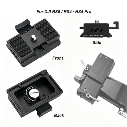 Quick Release Plate for DJI RS5/RS4/RS4 Pro/RS4min/RS3/RS3 Pro/RS2/RSC2 quick release plate TOPCINE RS5/RS4/RS4Pro