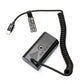 D-Tap to NP-F550 / NP-F970 Dummy Battery Cable for V Mount Battery Power Cable camera dummy battery TOPCINE USB-C Plug
