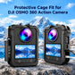 Protective Cage Fit for DJI OSMO 360/360II Action Camera PC Plastic Magnetic Quick Release Action Camera Housing Shell Frame Case