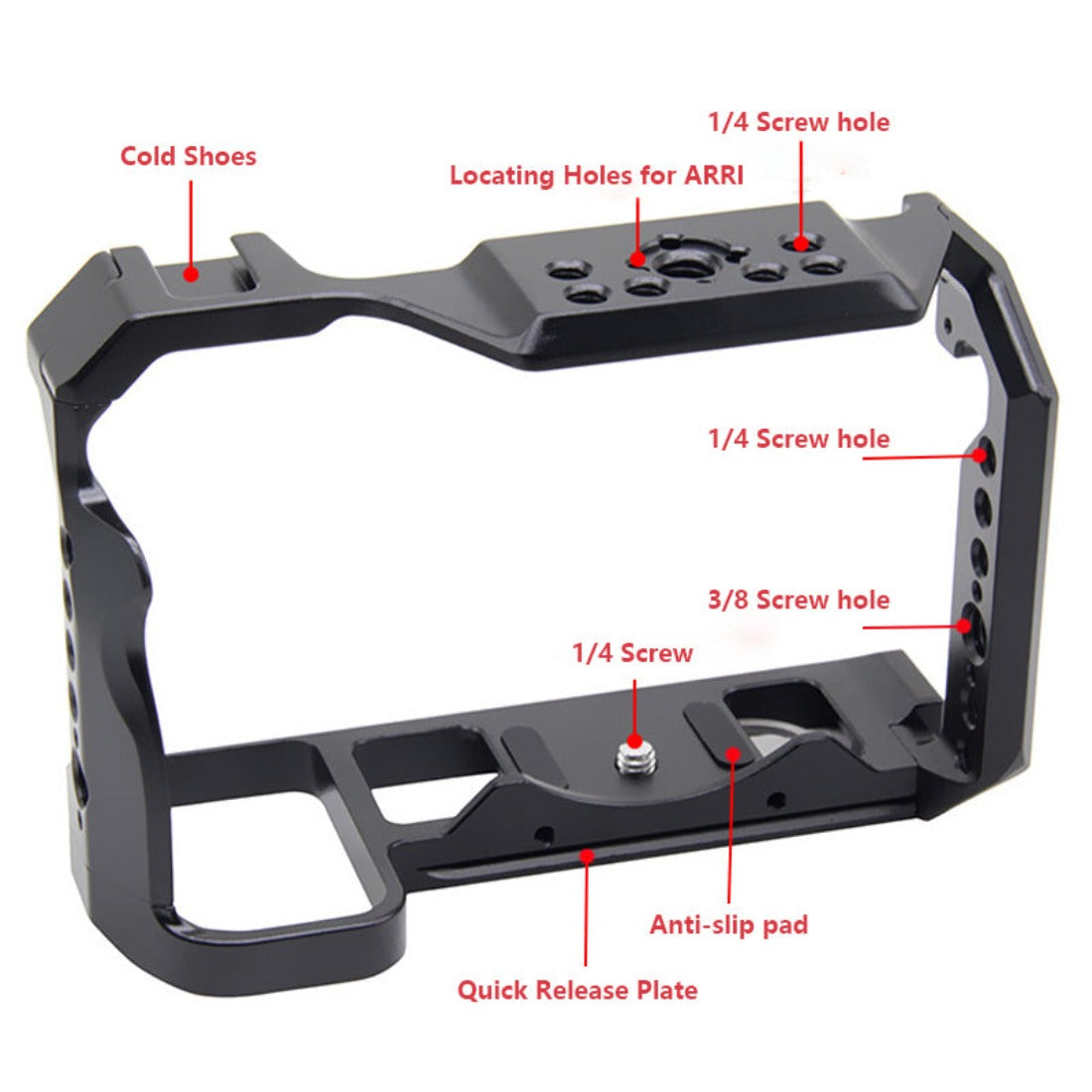 Camera Cage for Nikon Z6III/Z5II/Z5/Z6/Z7/Z6II/Z7II camera cage TOPCINE