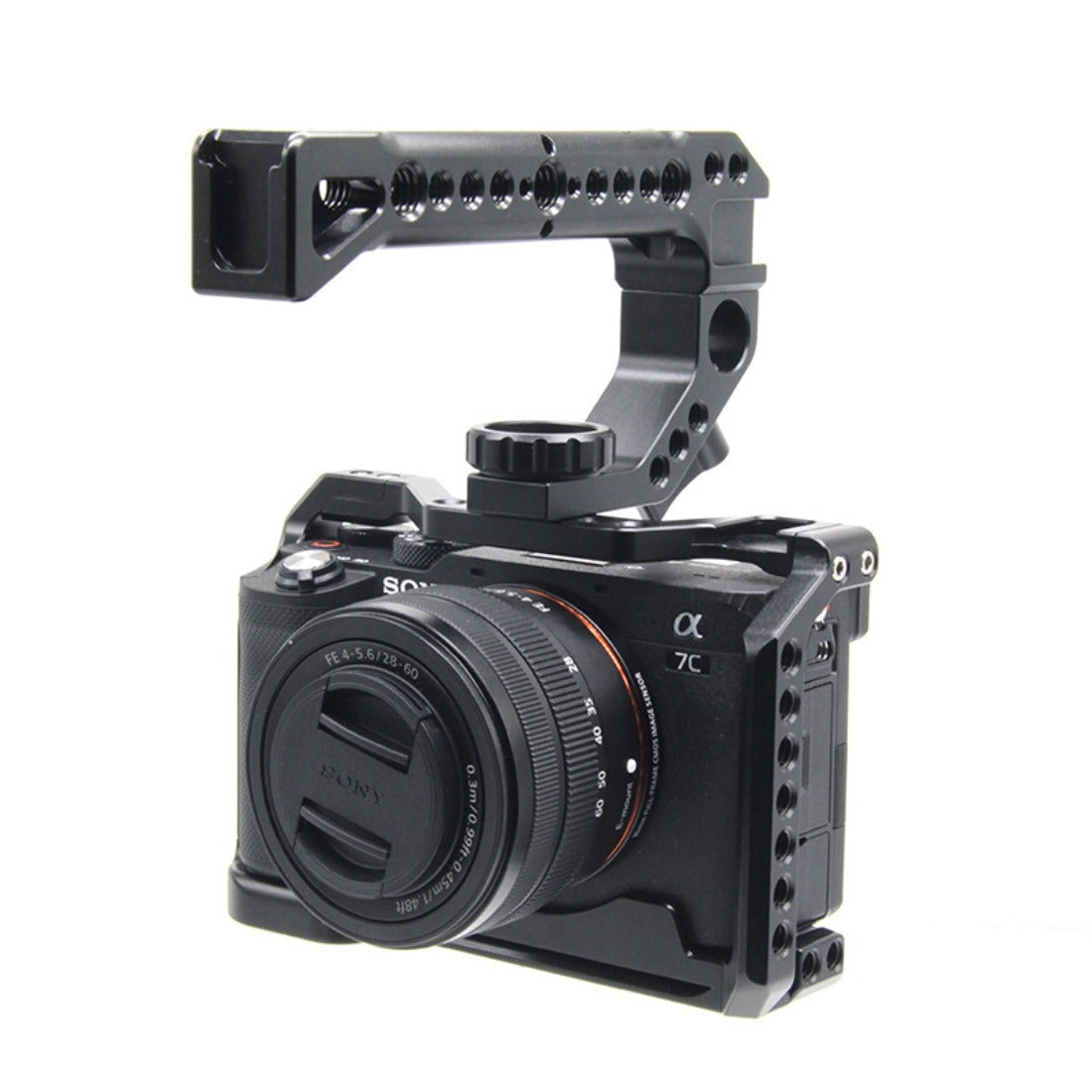 A7C Camera Cage for Sony A7C SLR Camera Cage Sonya7C Metal Cage Photography Expansion Tripod Bracket Accessories