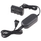 Topcine AC Power Supply Adapter + NP-F550 Dummy Battery Adapter For SONY NP-F770/F750/F550 F570 NP-F970 NP-F960 to Power camera dummy battery TOPCINE