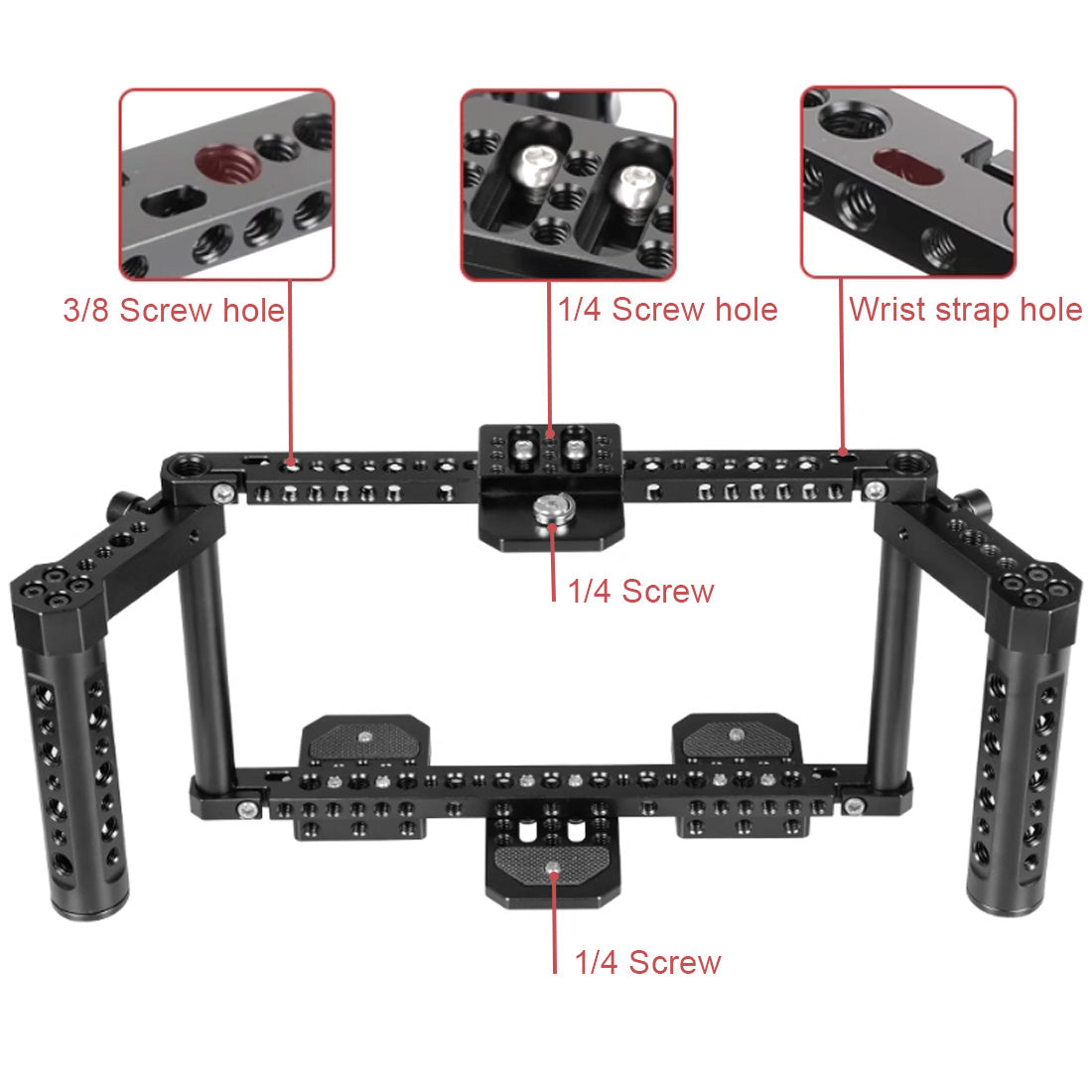Director's Monitor Cage for Atomos Ninja Inferno 7" Monitor TOPCINE