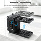 Universal Camera Expansion Module with Height Adjustable,  Integrated V-mount Battery Plate,  Four D-Tap Output Ports, Cold Shoe and 1/4 3/8" Threaded Holes for FX3/FX30/ZV-E1/A7M4/A7S3/S5M2/S5M2X/R5C and More