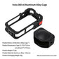 Metal Protective Cage for Insta360 X6 Accessories, with double Cold Shoes camera cage TOPCINE