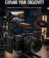 FPL Camera Cage for Sigma FP FPL with Arca-Swiss Quick Release Base, Cold Shoe Mount camera cage Topcine Official Store